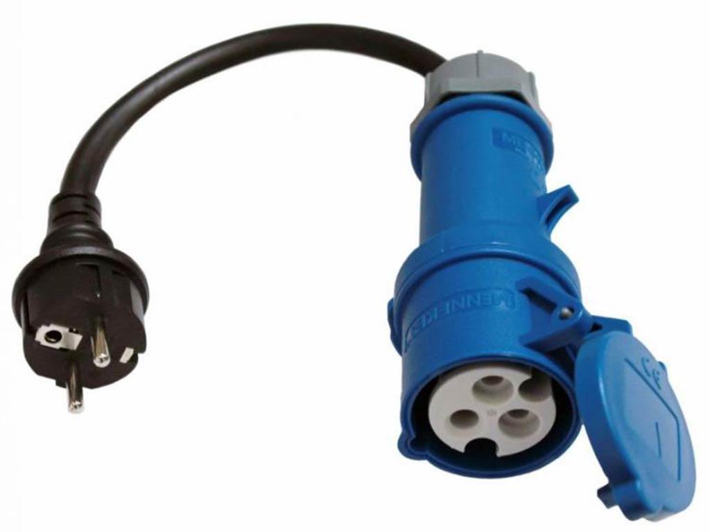 Convertisseur CE Femelle -> Schuko Male